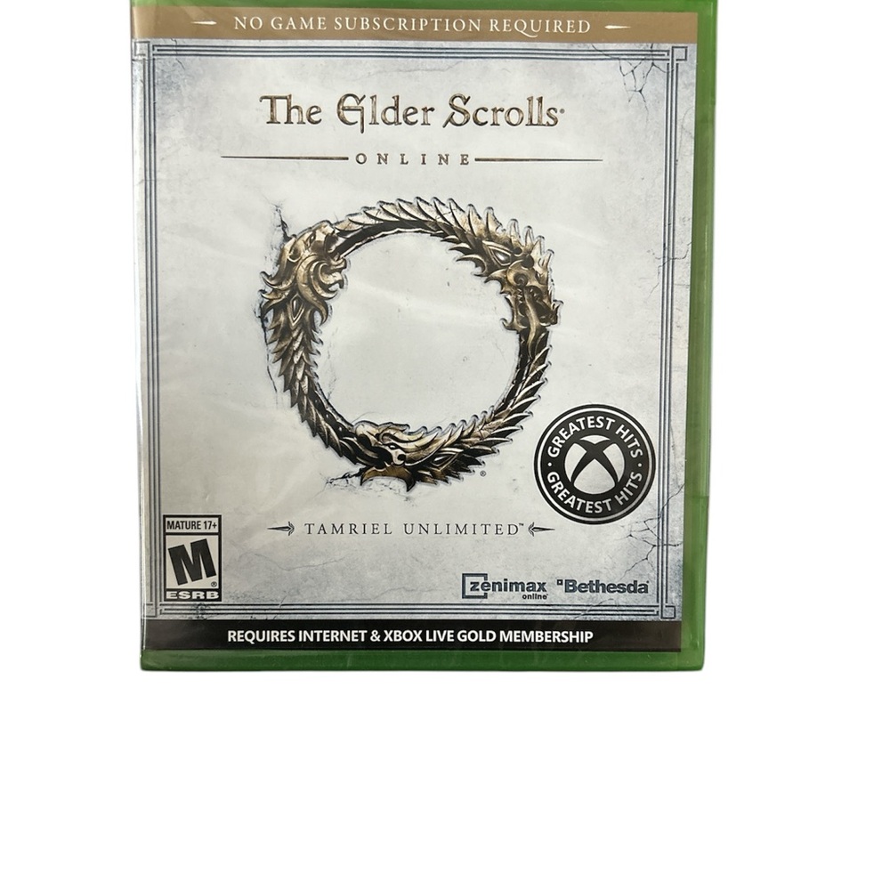 The Elder Scrolls Online: Tamriel Unlimited - Xbox One Game (Green Case)